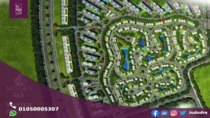 اشتري  شقة 190متر في كمبوند ميدتاون سكاي العاصمة الادارية الجديدة MidTown Sky New capital