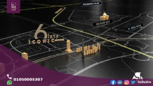 احصل علي  مكتب اداري 54 متر في سيكستي ايكونيك تاور العاصمة الإدارية sixty iconic tower new capital