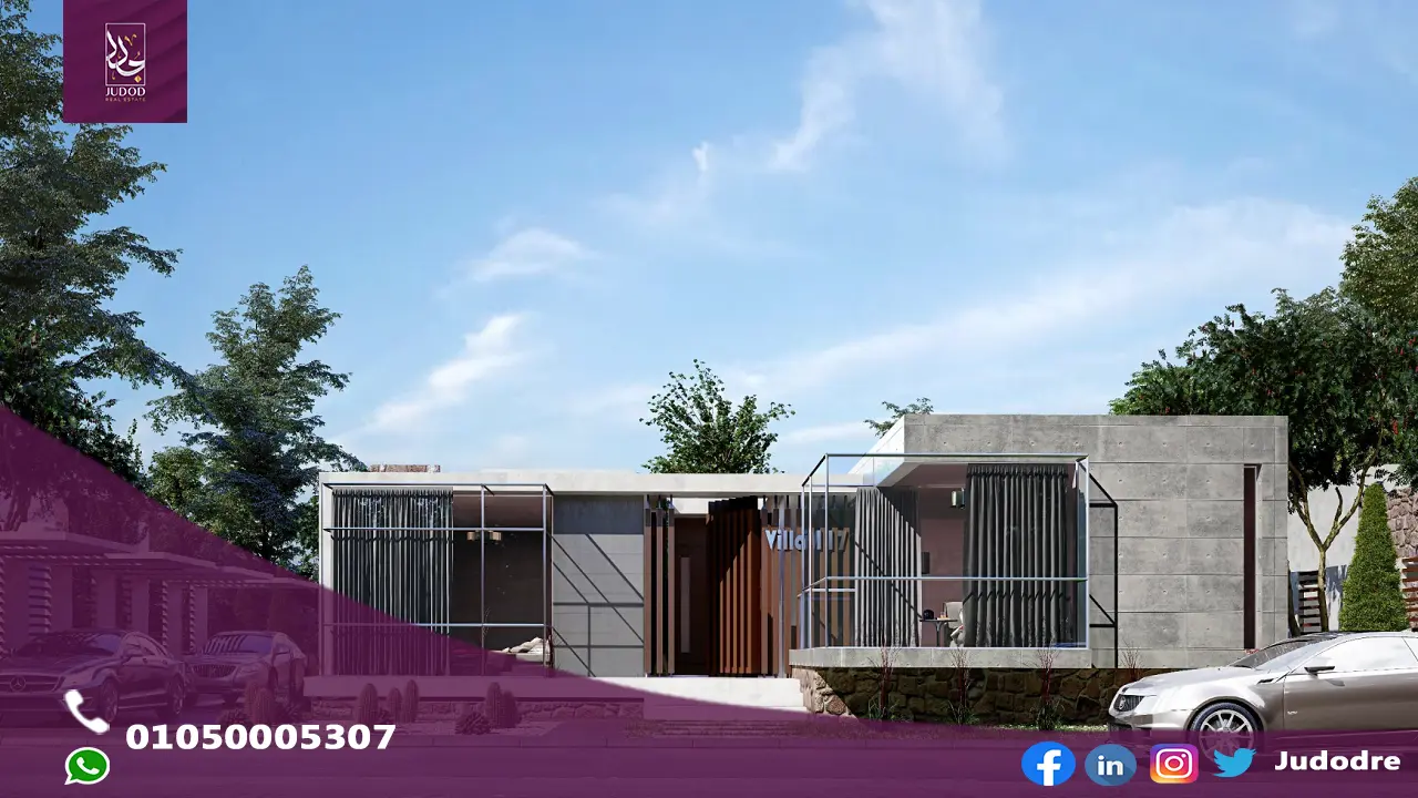 امتلك شاليه + جاردن في قرية ذا واتر واي الساحل الشمالي بمساحة 194 م2