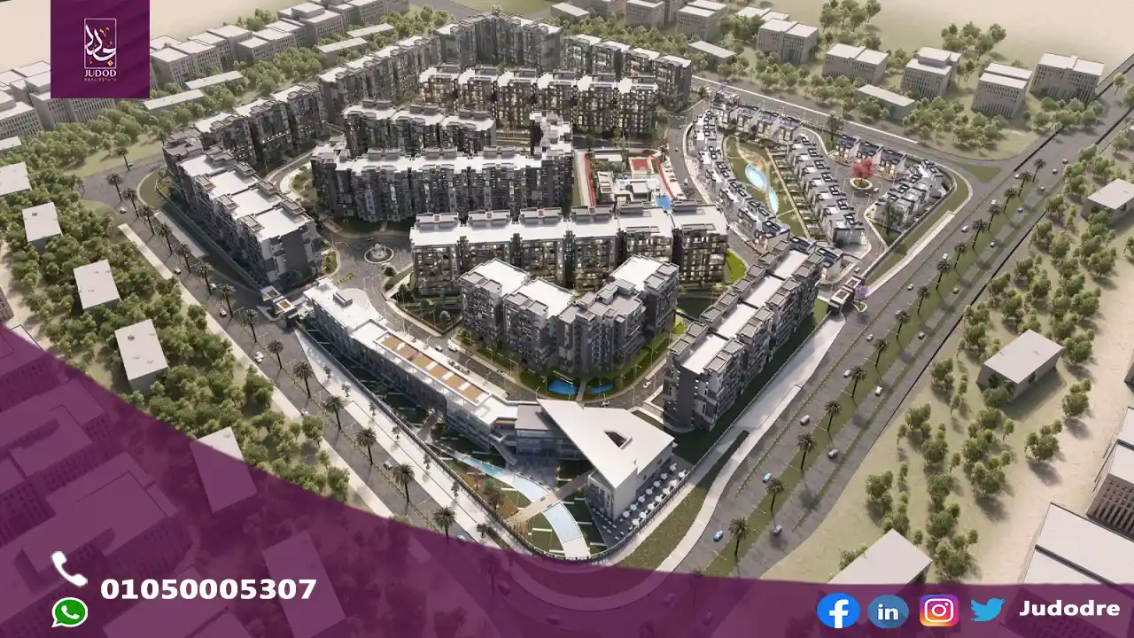 اشتري  شقة 186 متر في كمبوند فينيا العاصمة الإدارية Venia New Capital