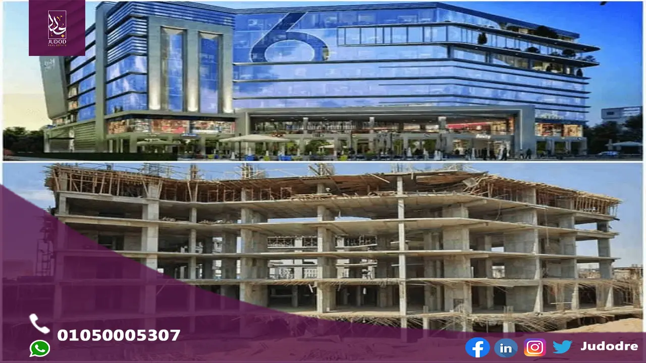 امتلك مكتب 120متر في مول سيكستي ثري العاصمة الإدارية sixty three mall new capital