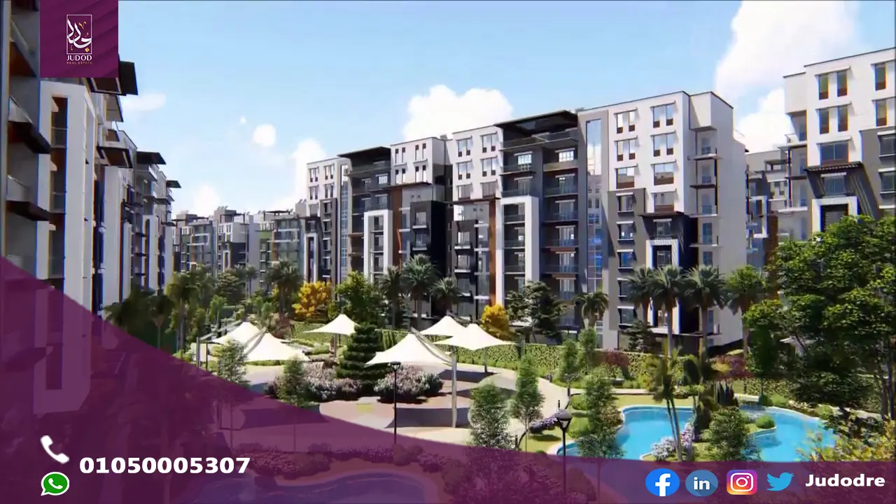 احصل علي شقة 165 متر في كمبوند تاون جيت العاصمة الإدارية Town Gate New Capital