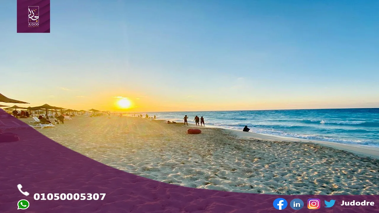 امتلك شاليه144متر في قرية أمواج الساحل الشمالي Amwaj North Coast