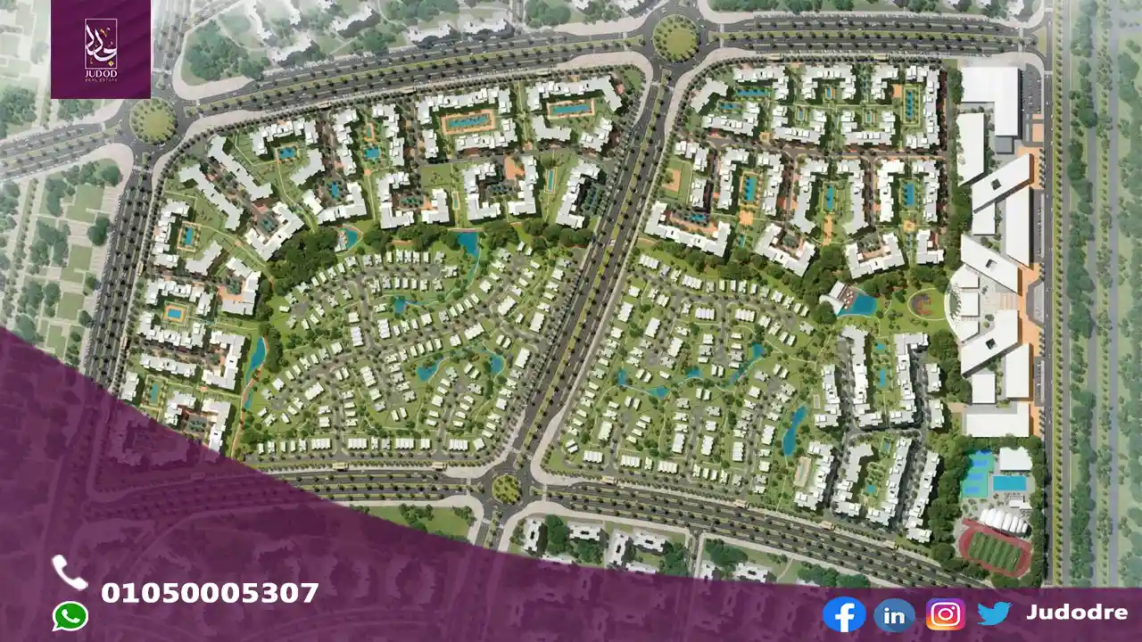 كمبوند هاب تاون حسن علام HAPTOWN MOSTAKBAL CITY