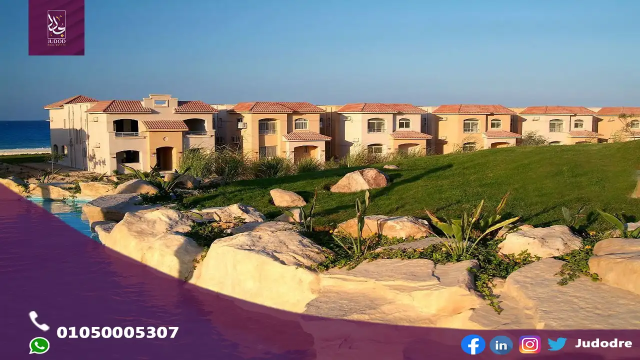 احصل علي شاليه بمساحه 470 في قرية هاسيندا ويست الساحل الشمالي Hacienda West North Coast